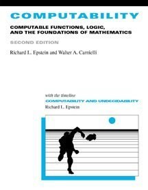 Computability computable functions, logic, and the foundations of mathematics