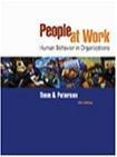 People at work human behavior in organizations