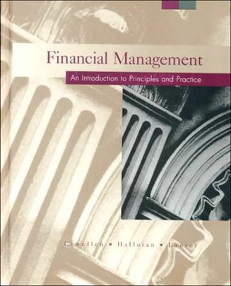 Financial management an introduction to principles and practice