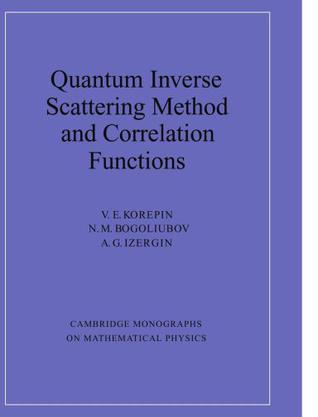 Quantum inverse scattering method and correlation functions
