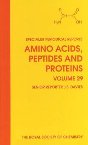 Amino acids, peptides and proteins. Volume 29, A review of the literature published during 1996