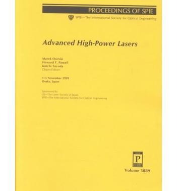 Advanced high-power lasers 1-5 November 1999, Osaka, Japan