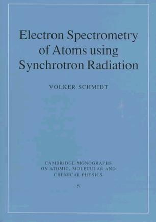 Electron spectrometry of atoms using synchrotron radiation